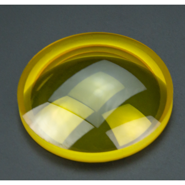 विकिरण-प्रतिरोधी चॉकोजेनाइड ग्लास लेंस