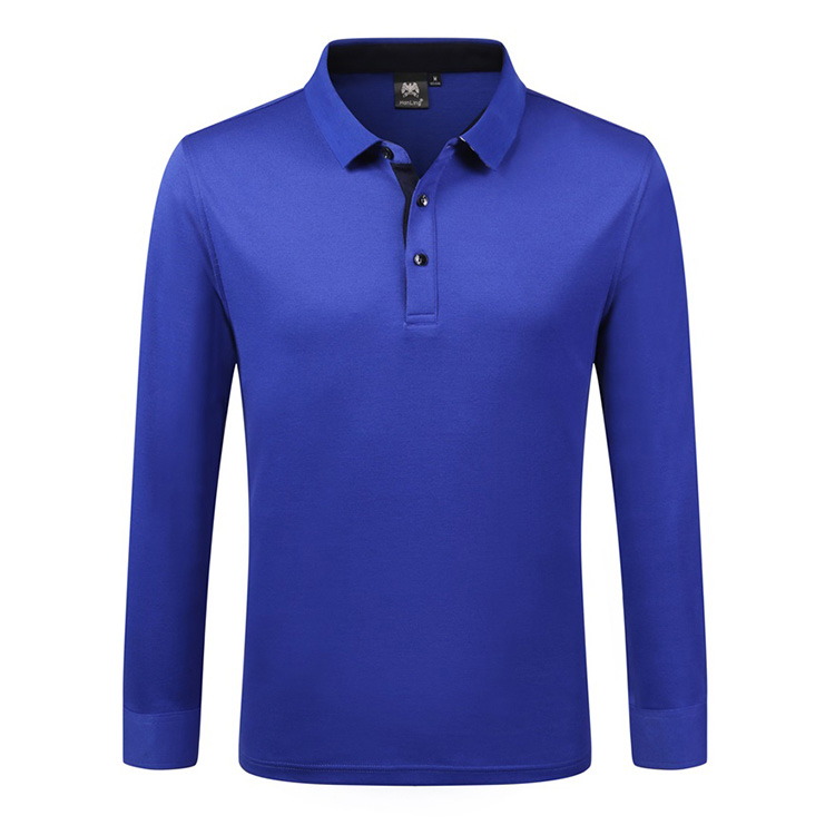 High Quality Long Sleeve Polo Shirt Custom