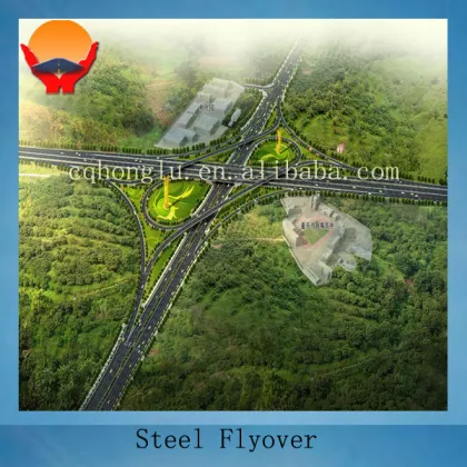 China Honglu Pedestrian Bridge Steel Bridge