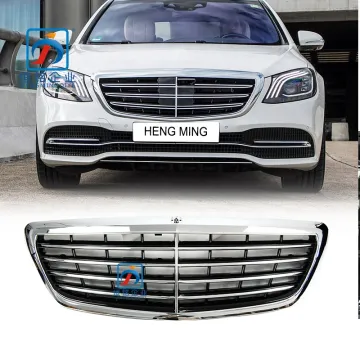 Hengming S Class W222 2014-2017 Front Bumper Chrome Grille