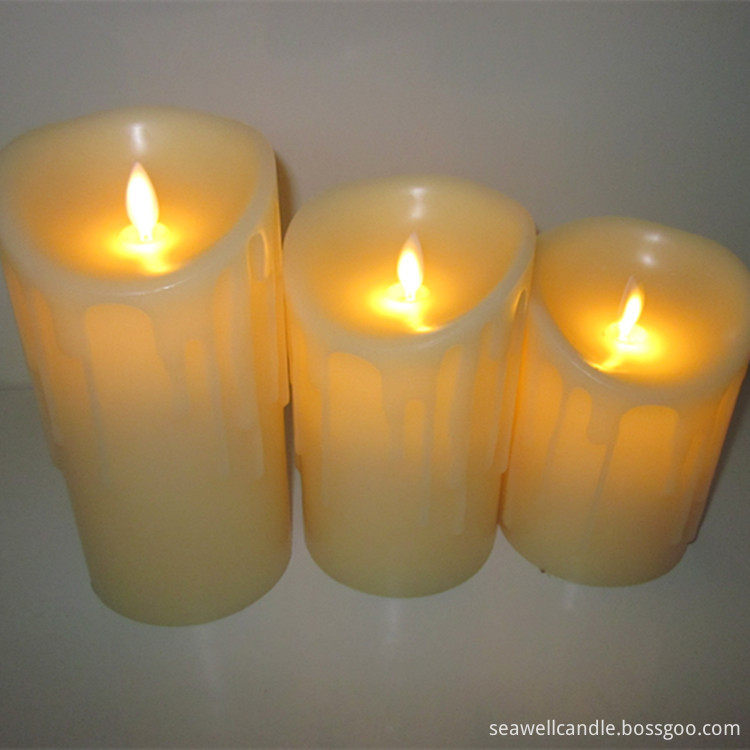 Remote Control Led Pillar Candle