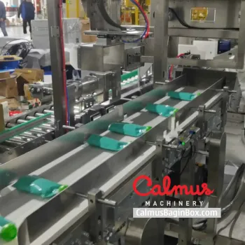 Monoblock Pouch Case Packer Machine for Cartoning Doypacks