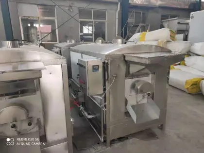 Cashew Nuts Batch Roasting Machine