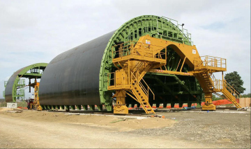 Sistema semplice economico della cassaforma del tunnel
