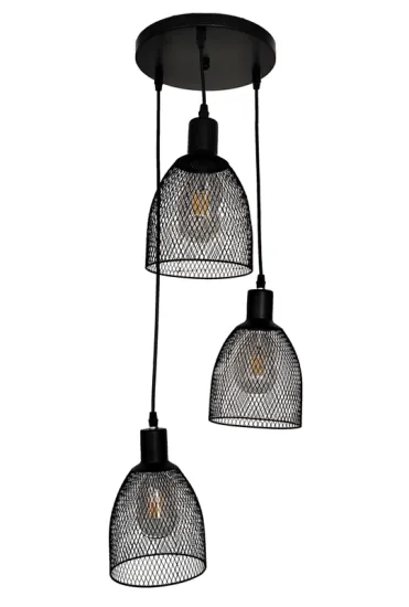 Modern New Design Decorative Indoor Black Pendant Lamp
