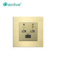 Power USB Socket Smart Wall Switch Socket