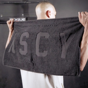 Logo personnalisé Terry Cotton Woven Sports Gym Points