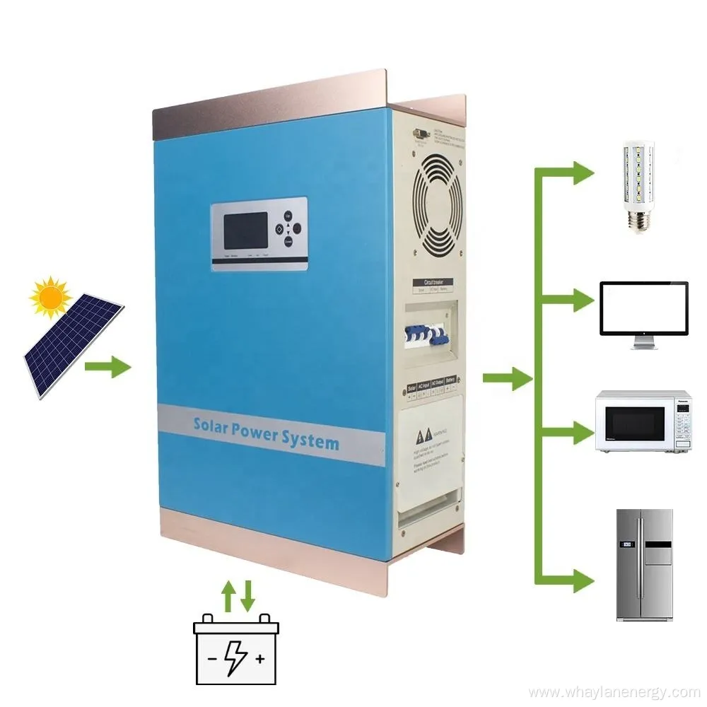 3kw high quality grid hybrid solar power inverter