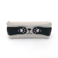 Custom creative cute cat paw canvas pencil case