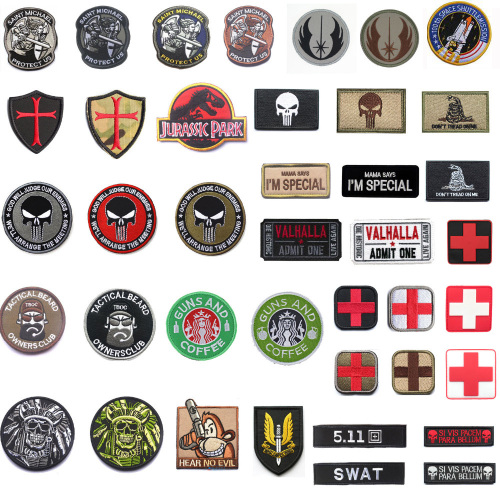 Embroidery Military Patches Stripe Tactical patches