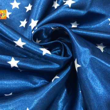 100% Polyester 100d Satin Printed Fabric