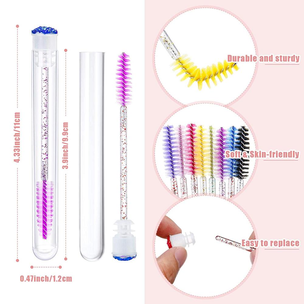 Eyelash Brush Mascara Applicator In Tube