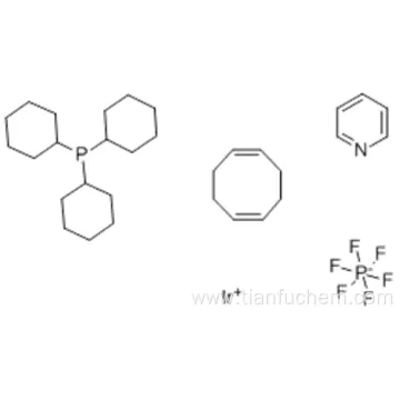 (1,5-Cyclooctadiene)pyridine(tricyclohexylphosphine)iridium hexafluorophosphate CAS 64536-78-3