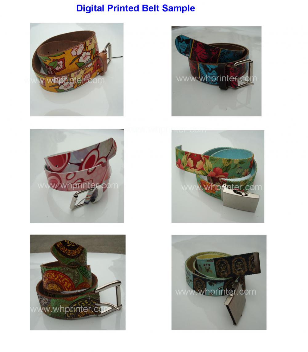 digital printed belt