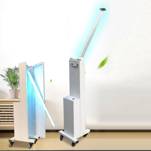 Carrello portatile a luce germicida UV