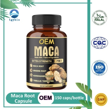 OEM 7 in 1 Premium Maca Root Capsules