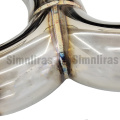 Saldatura tig inossidabile BMW M140I 3 "Scatto di scarico Porta di scarico/silenziatore
