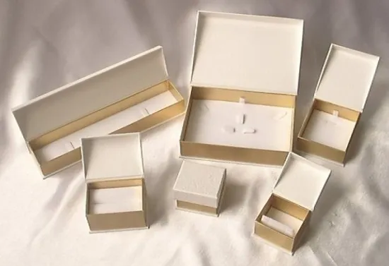 Luxury High Quality Rigid Cardboard Jewellery Packaging Box