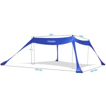 Customizable Luxury Lightweight Pop-Up Sunshade Tent UPF 50+