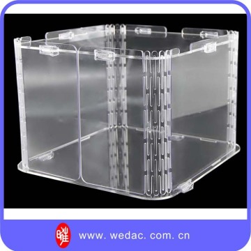 High Quality Clear Acrylic Shoe Display Case Custom Acrylic Shoe Box Storage Boxes