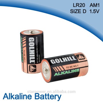 1.5v size D am1 battery r20