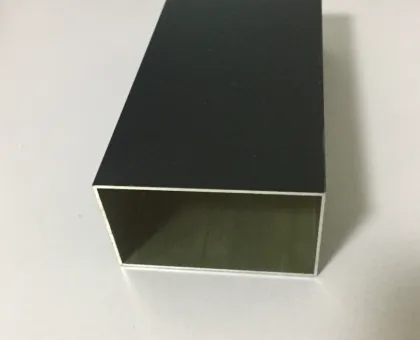 Color aluminum square tube