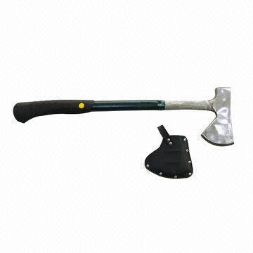 4lbs Axe with Rubberized Grip and Drop-forged Body