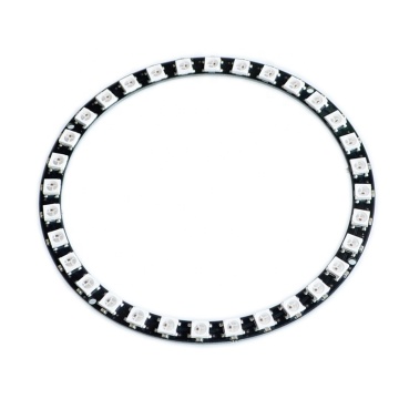WS2812B Module Strip - 32 RGB LED Ring Lamp with Integrated Drivers for Arduino