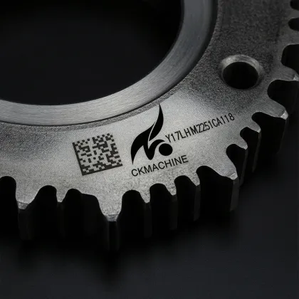 MOPA Fiber Laser Marking Machine with Keyence Scanner