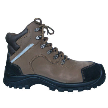 Brown Nubuck Leather Leather Shoe
