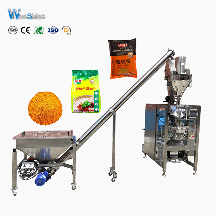 Seasoning Chilli Powder Weighing Packing Machine