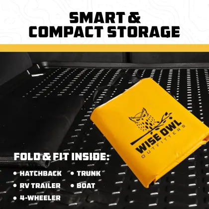 Wise Owl Outfitters Insulated Fish Bag: Leakproof Fish Cooler with Carry Handle