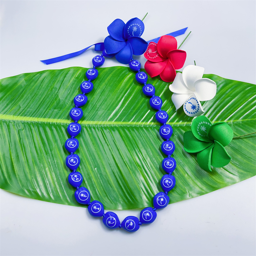 Chuuk Flag Necklace KN-jn058_0011