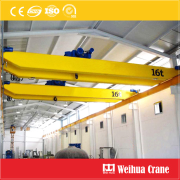 20 ton double girder overhead crane with hoist