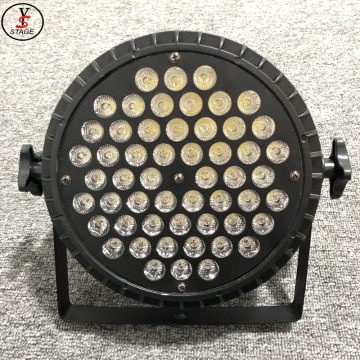 54x3w rgbw LED slim par dj light