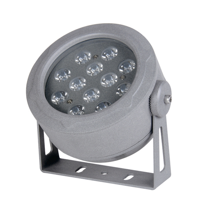Outdoor flood light with LED light source