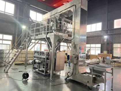 Multihead Weigher Quick Cook Frozen Food Packaging Machine