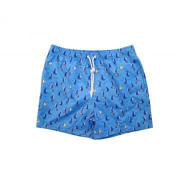 Costume da bagno da spiaggia da uomo in stile ampio con stampa digitale