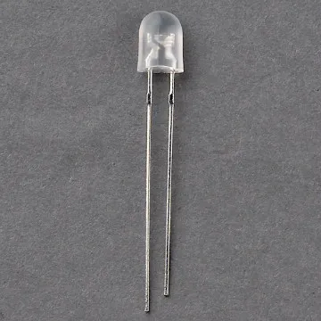 5mm green short feet  oval led diode