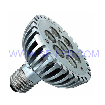 7Watt High Lumen White LED Par30 Light