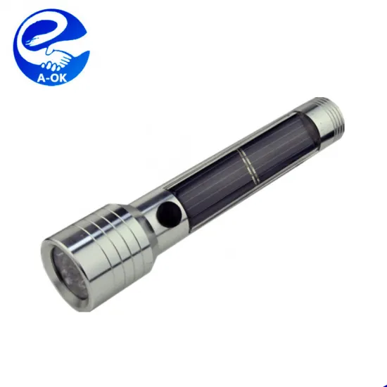 Supply: High-Quality Rechargeable Waterproof LED Emergency Aluminum Solar Power Flashlight