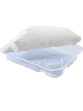 Plastic blister for medical instrument packaging