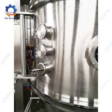 55kw Vertical Fluidized Bed Granulator Machine