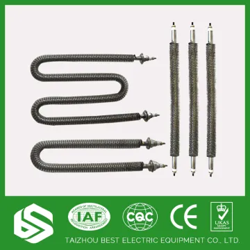 electric heater finned tube air heater element