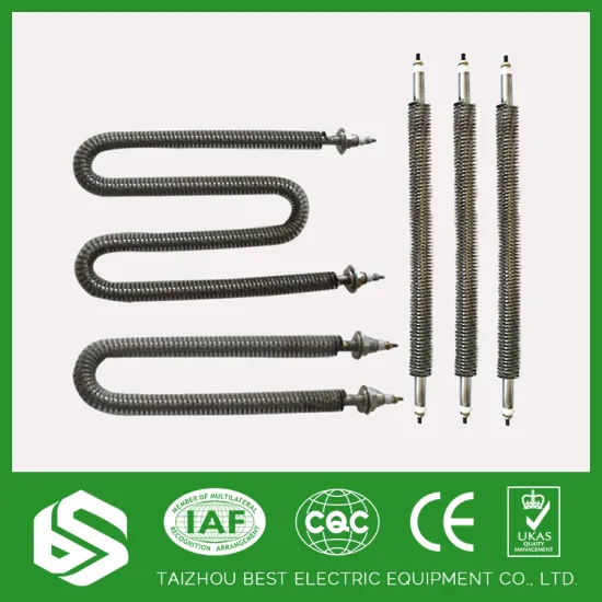 electric heater finned tube air heater element