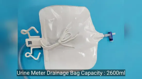 Urine Meter with 2600ml + 500ml Medical Drainage Bag