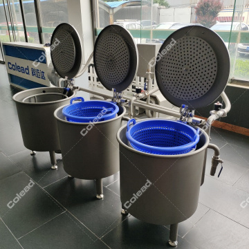 Commercial Small Basket Type Vegetable Washing Machine