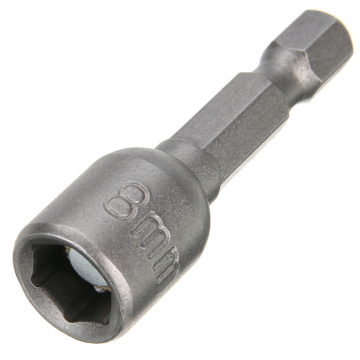 CRV disesuaikan 48mm Magnet Nut setter hex shank driver bit set untuk bekalan kilang