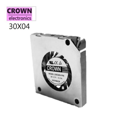 Crown Centrifugal Blower 30x30x04 mm 5v Dc Fan