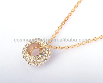 Fashion Crystal Pendant Necklaces